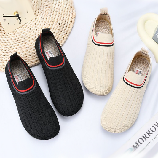 2025 nuevos zapatos casuales de punta redonda