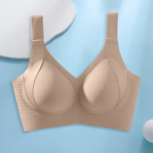 ÚLTIMO DÍA 50% DE DESCUENTO - sujetador push up ajustable sin aros y acanalado para mujer