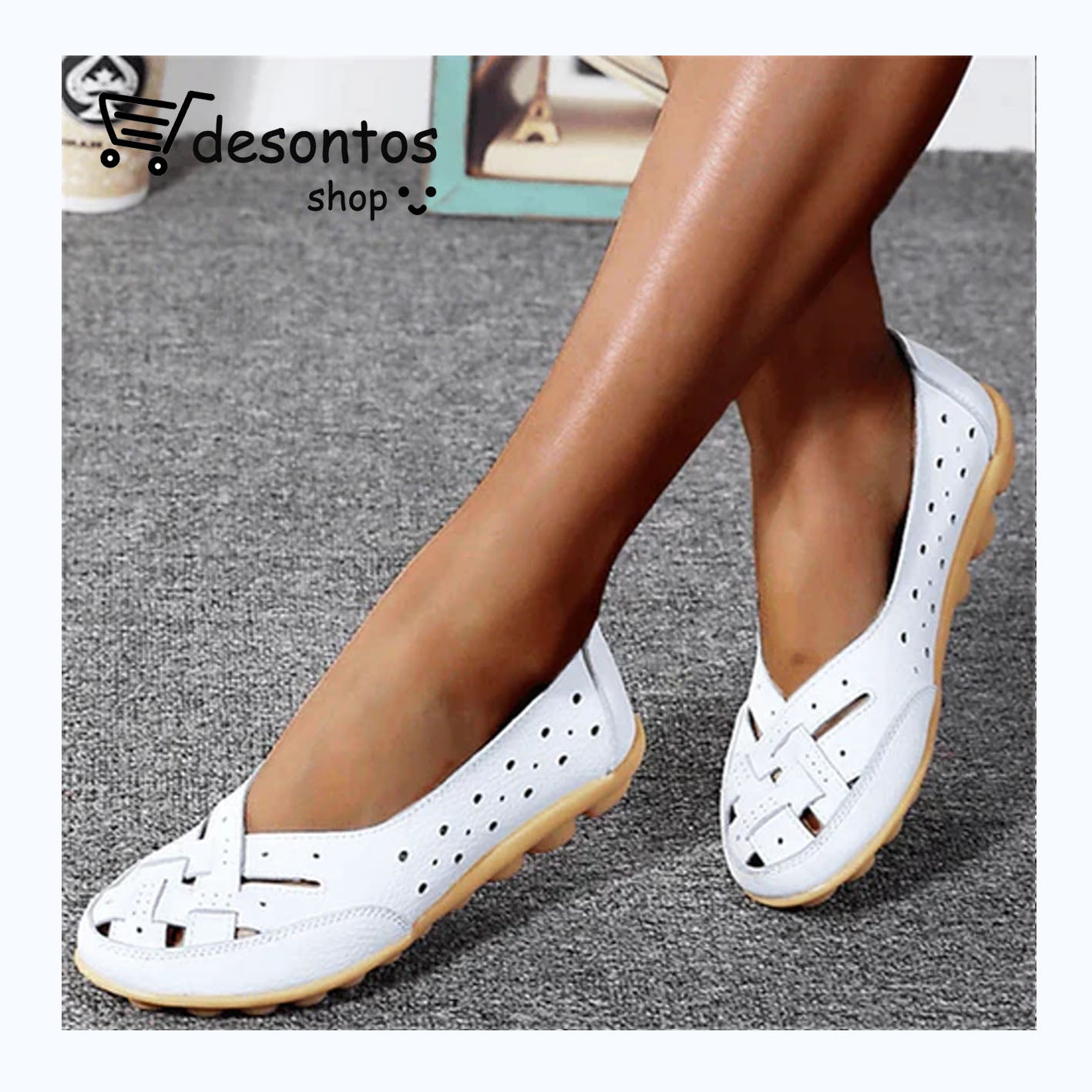 Sandalias de Piel Súper Cómodas