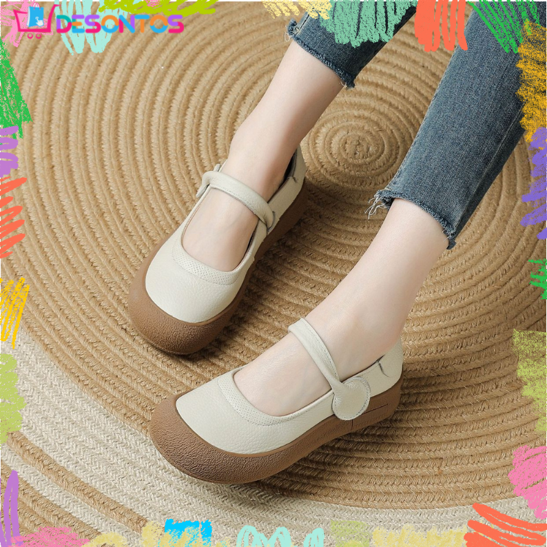 2026 Nuevos zapatos piel vacuno primera capa.
