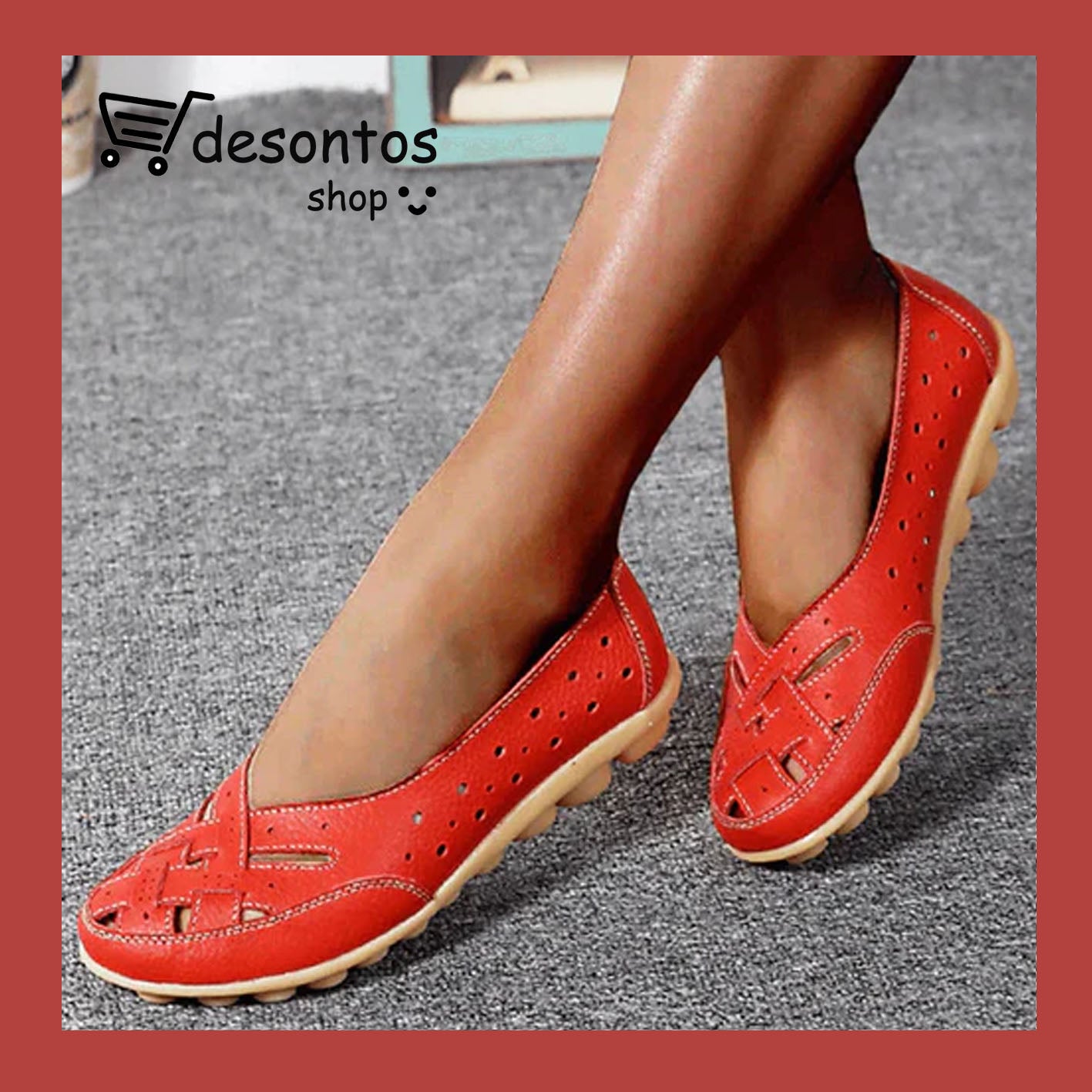 Sandalias de Piel Súper Cómodas