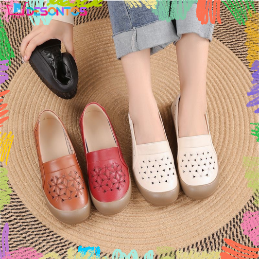 Sandalias caladas cómodas