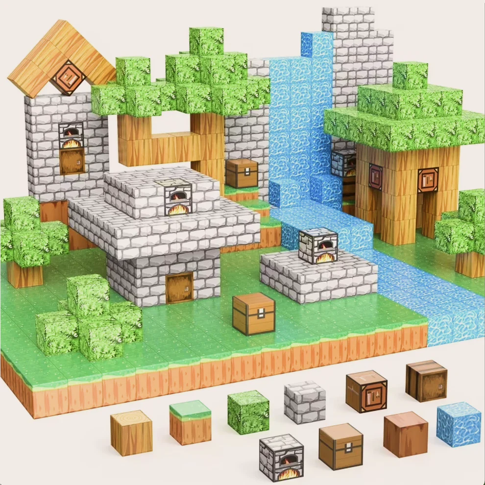Bloques de construcción magnéticos