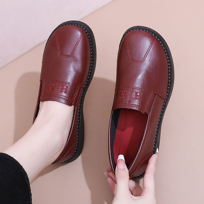 Zapatos de piel de doble H