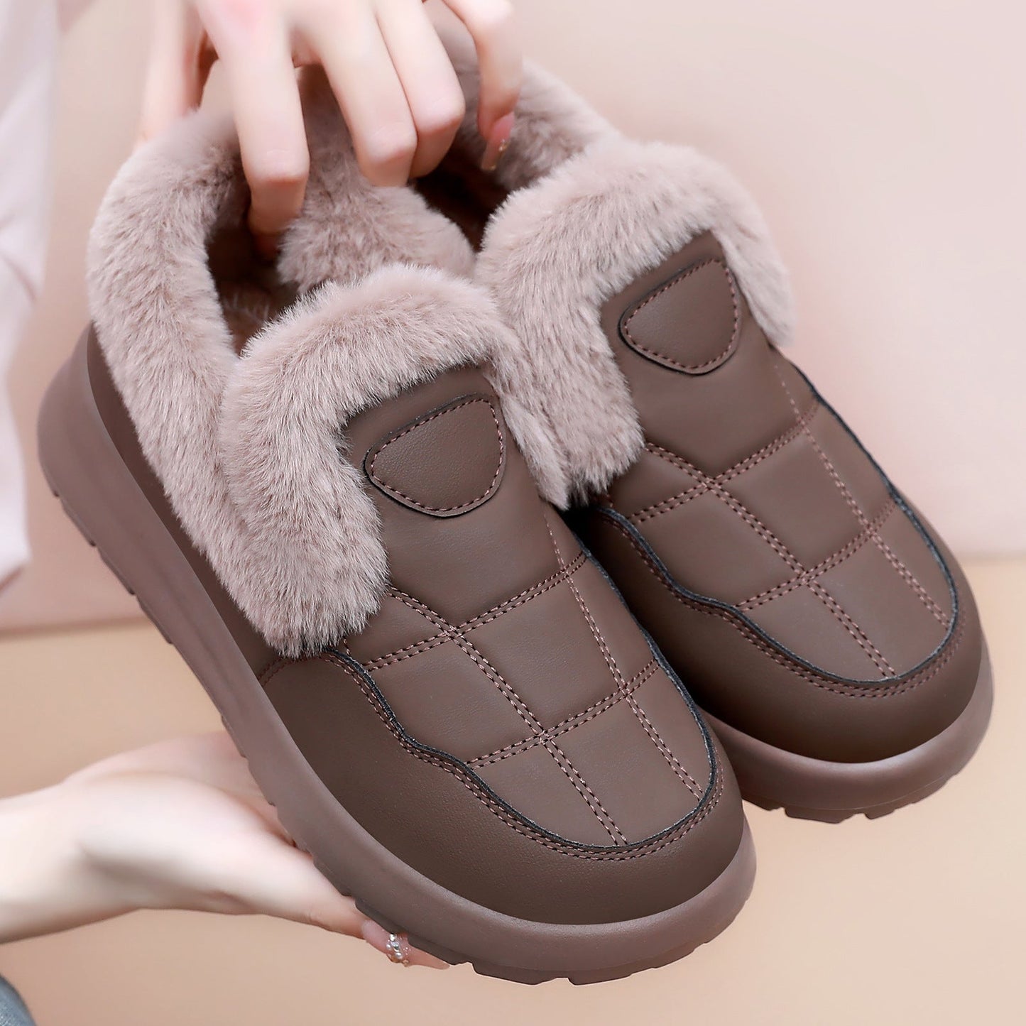 Botas de nieve cálidas y resistentes al frío