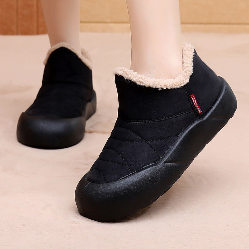 Botas de nieve con plataforma de invierno