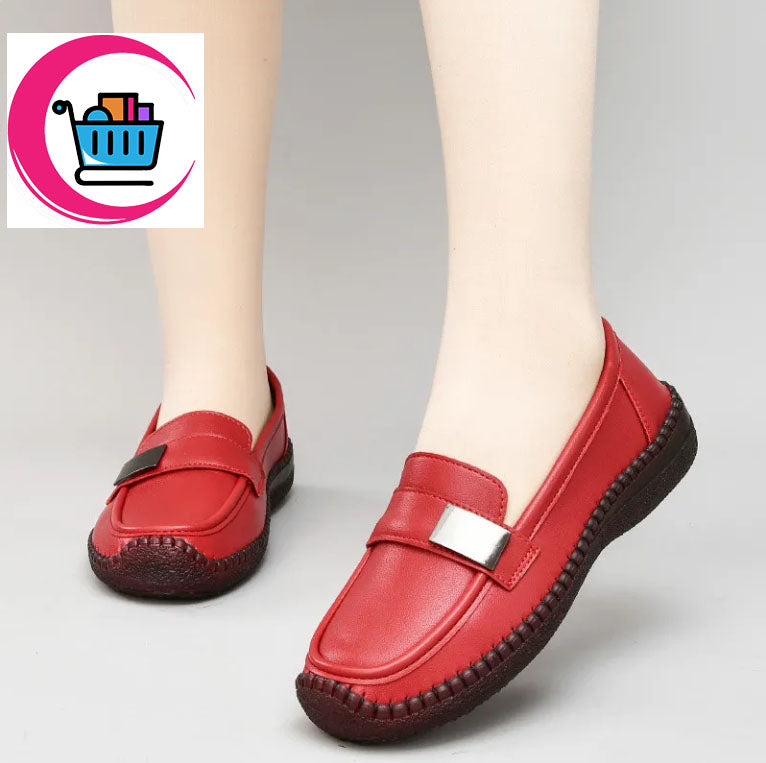 2025Zapatos planos antideslizantes de primavera