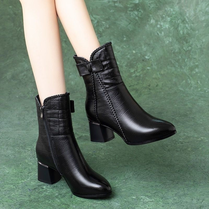 Botas Martin estilo británico para mujer.👍