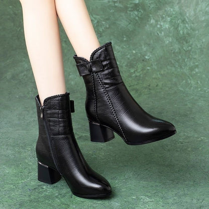 Botas Martin estilo británico para mujer.👍