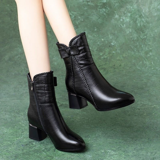 Botas Martin estilo británico para mujer.👍