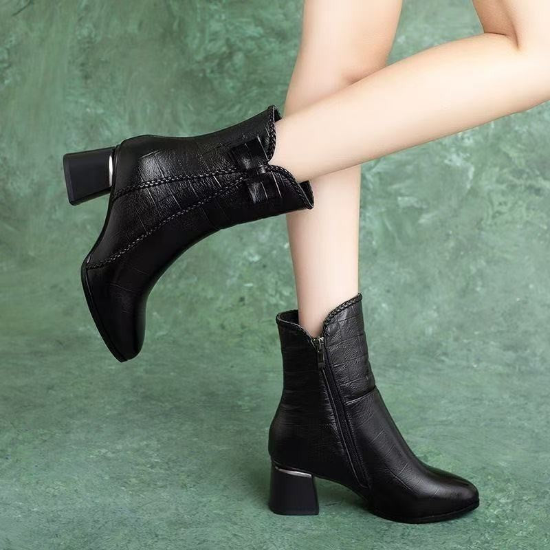 Botas Martin estilo británico para mujer.👍