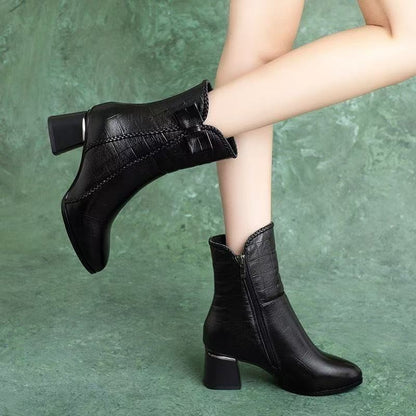 Botas Martin estilo británico para mujer.👍