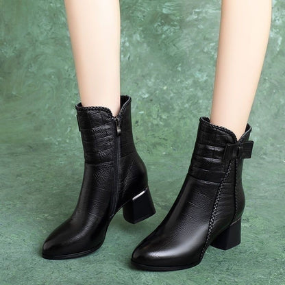 Botas Martin estilo británico para mujer.👍