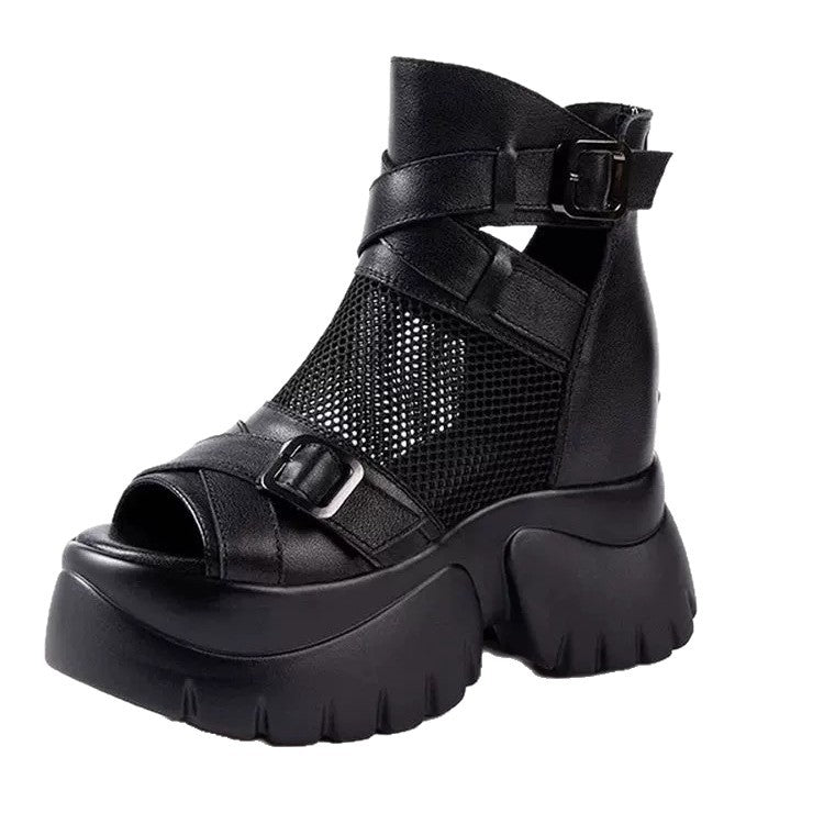 Sandalias romanas de piel suave