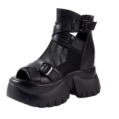 Sandalias romanas de piel suave