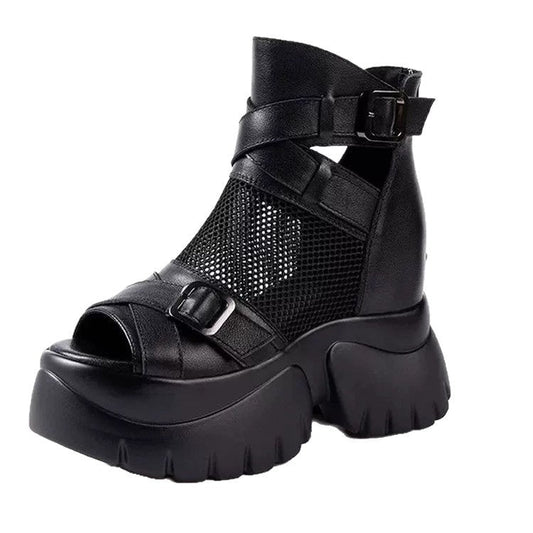 Sandalias romanas de piel suave