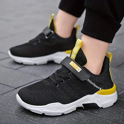 Zapatos para correr casuales transpirables para niños adolescentes