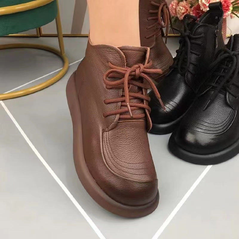 2026 botas cortas de cuero nuevas