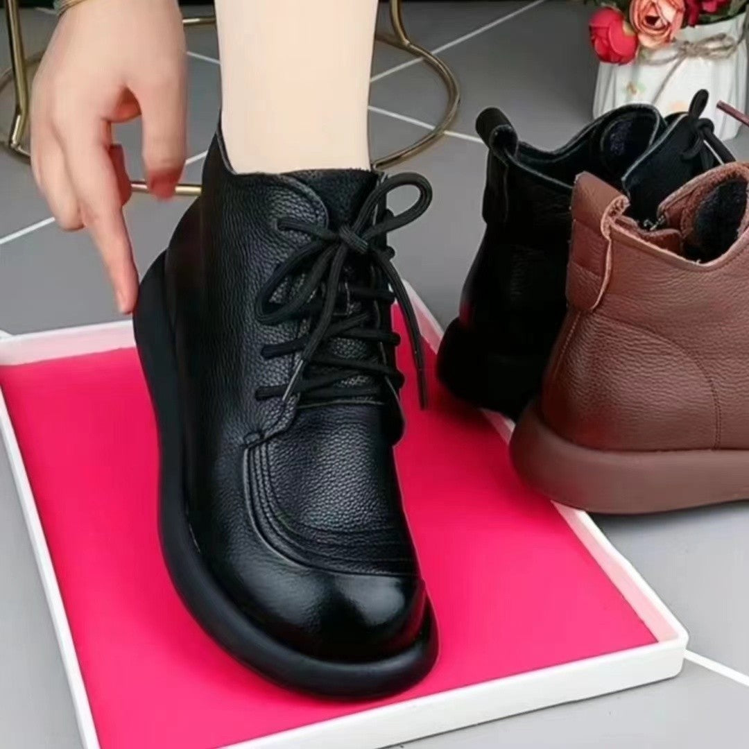 2026 botas cortas de cuero nuevas