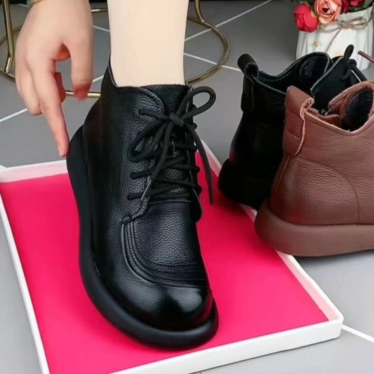 2026 botas cortas de cuero nuevas