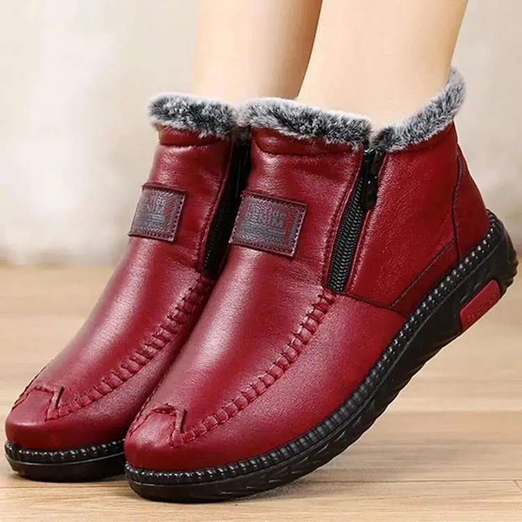Zapatos de algodón grueso de invierno