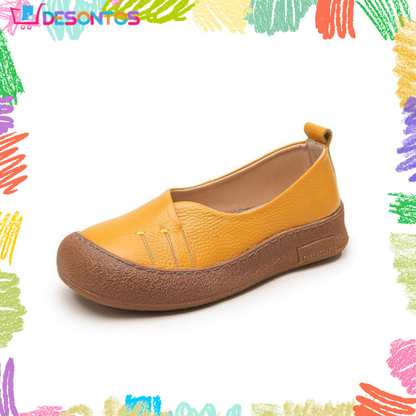 Zapatos de piel de vaca 100% auténtica