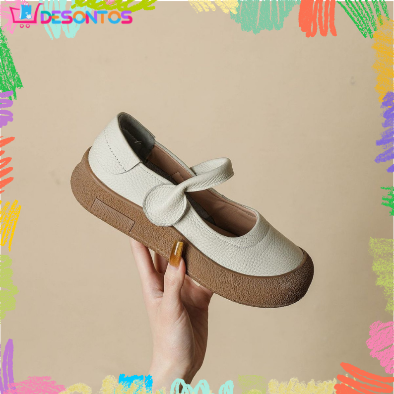 2026 Nuevos zapatos piel vacuno primera capa.