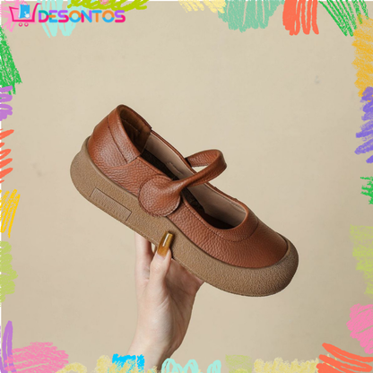 2026 Nuevos zapatos piel vacuno primera capa.