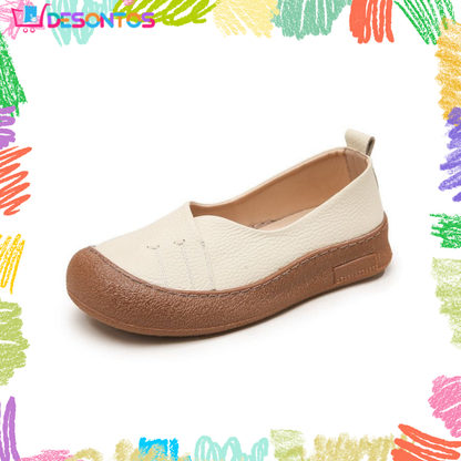 Zapatos de piel de vaca 100% auténtica