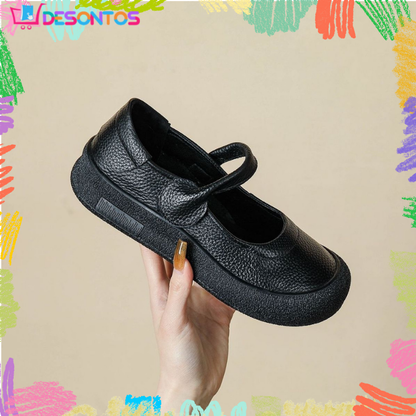 2026 Nuevos zapatos piel vacuno primera capa.