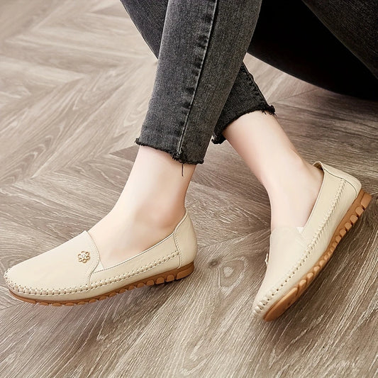 Zapatos casuales sin cordones de suela blanda