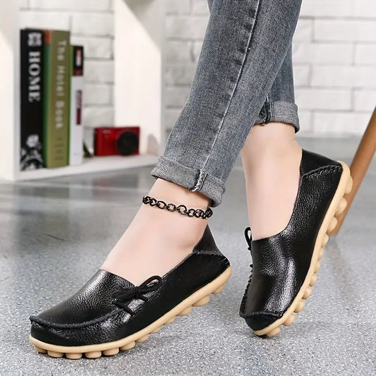 Mocasines de suela blanda para mujer