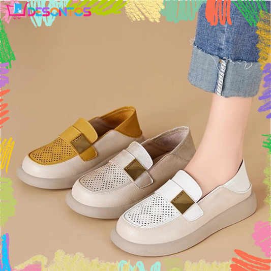 Sandalias casuales huecas y cómodas