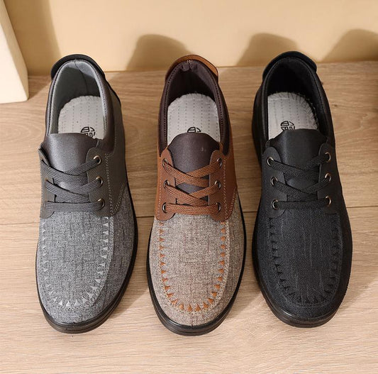 🐂Cuero🐂Zapatos casuales de cuero para hombre