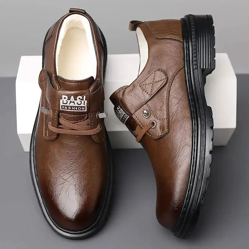 Zapatos de vestir de cuero, estilo de tendencia, 2026