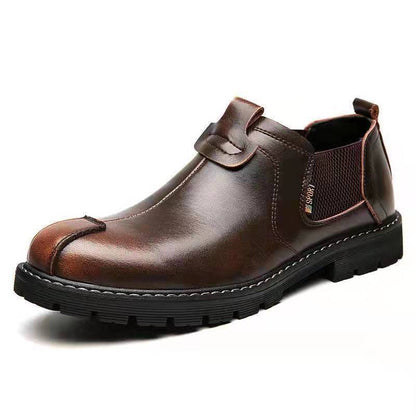 Zapatos bajos de cuero para hombre
