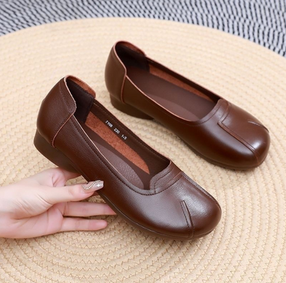 Zapatos de Piel Cómodos y Suaves para Mujer