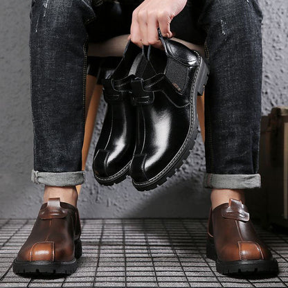 Zapatos bajos de cuero para hombre