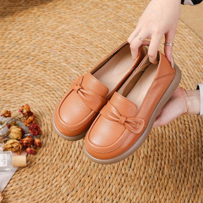 Mocasines de Mujer con Moño