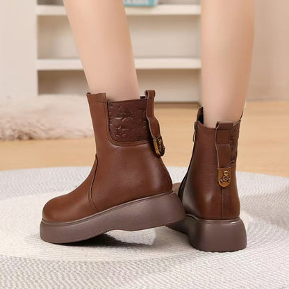 Botines Negros de Plataforma