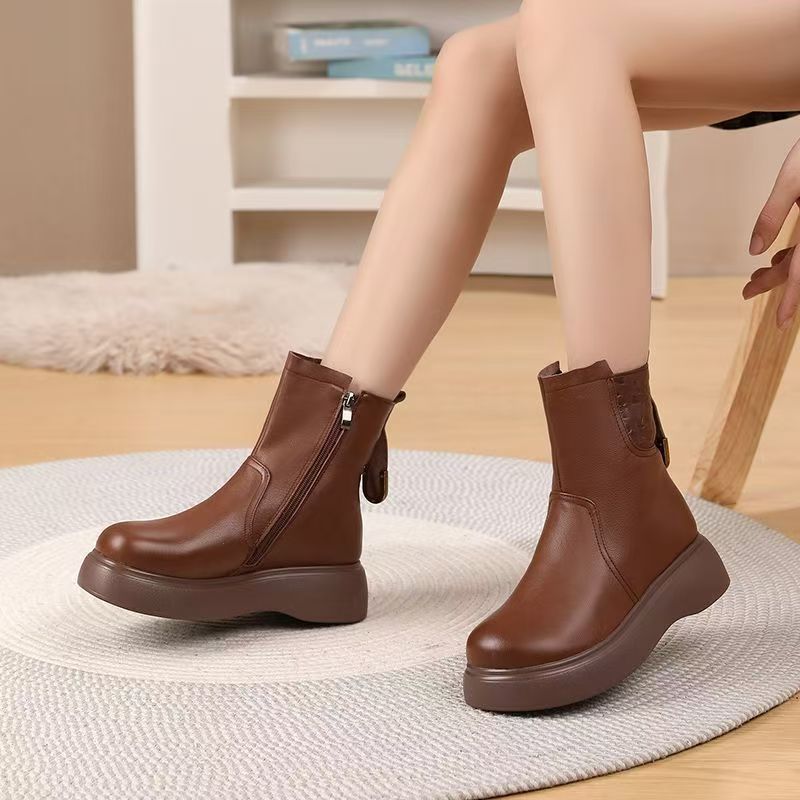 Botines Negros de Plataforma