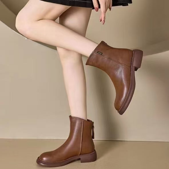 Botas de cuero para mujer