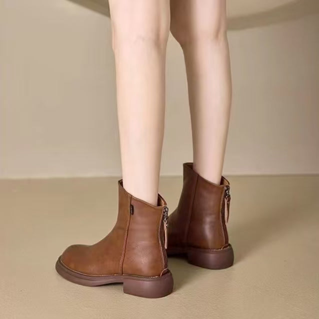 Botas de cuero para mujer