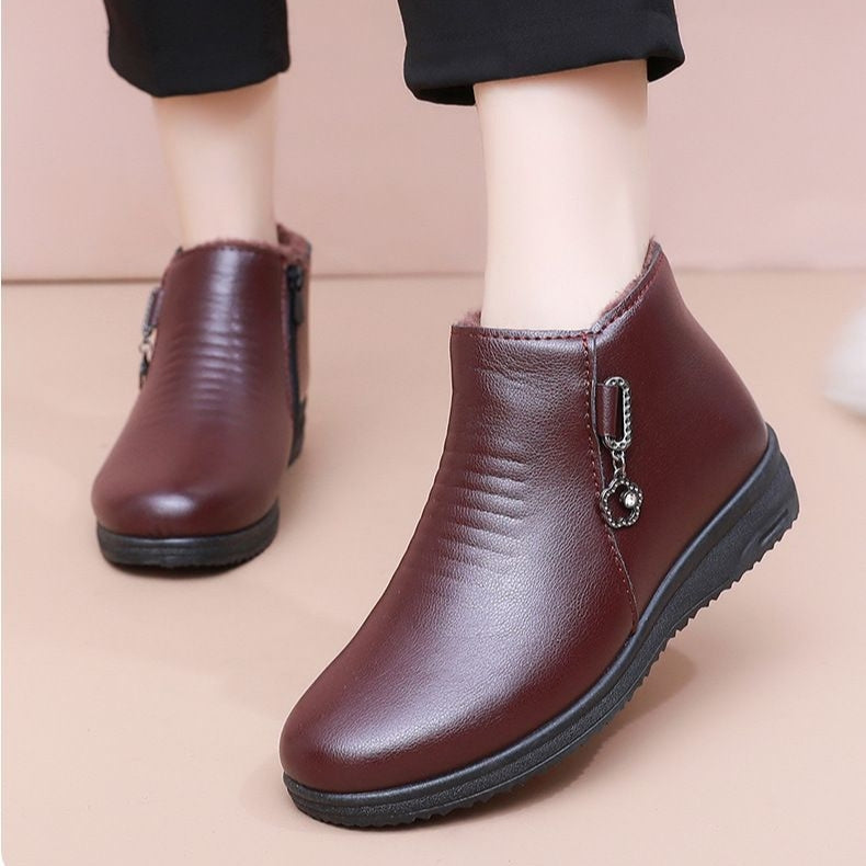 Botines de Mujer Forrados y Calientitos de Invierno