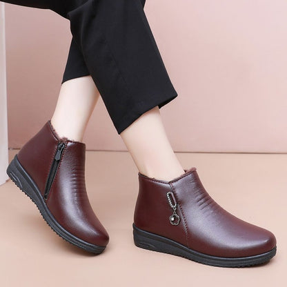 Botines de Mujer Forrados y Calientitos de Invierno