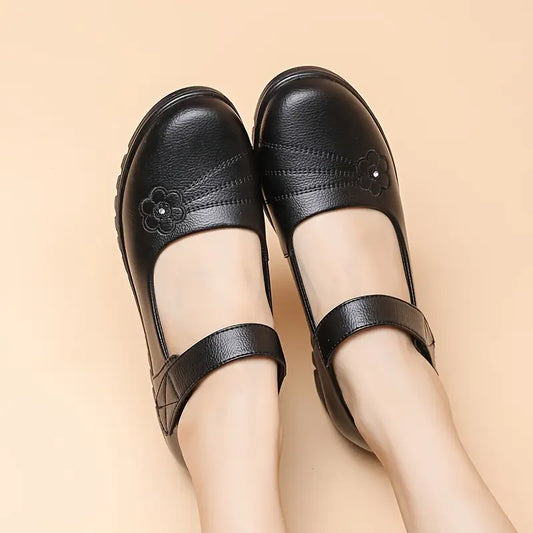 Zapatos planos transpirables para madres