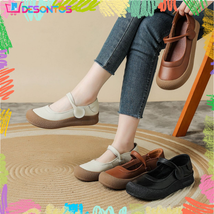 2026 Nuevos zapatos piel vacuno primera capa.