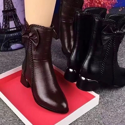 Bella Botas de lana para mujer