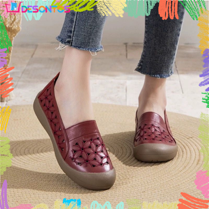 Sandalias caladas cómodas