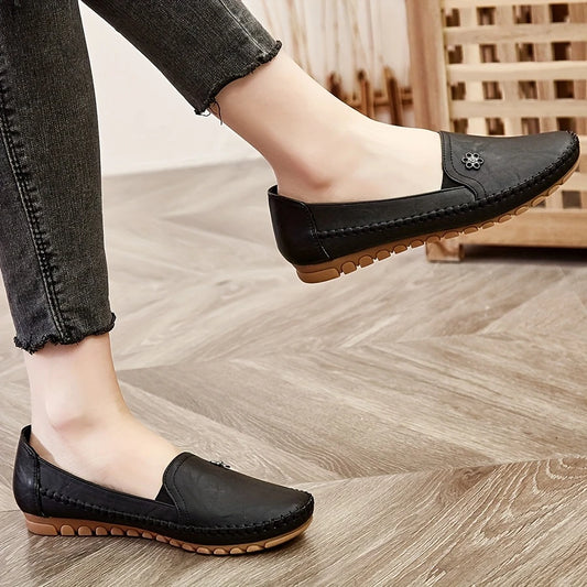 Zapatos casuales sin cordones de suela blanda